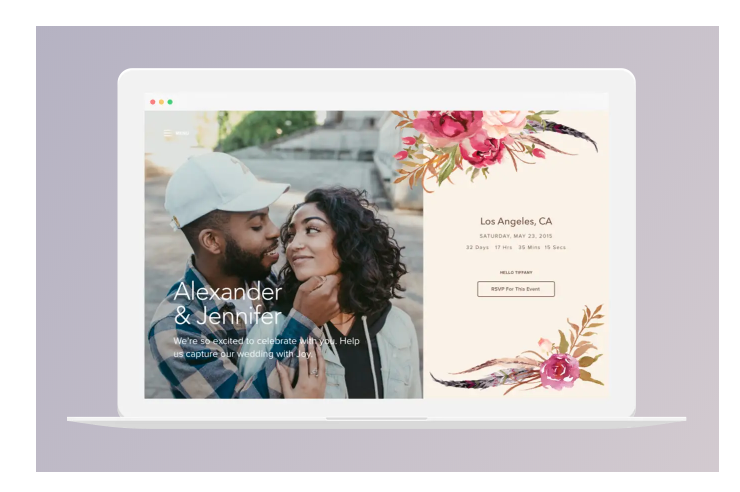 Joy Wedding website planner