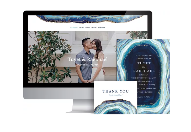 The Knot Wedding website builder